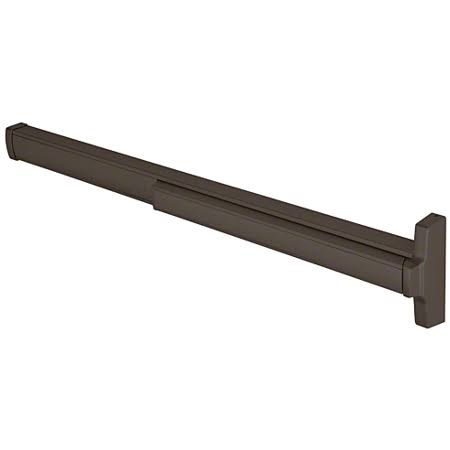 48x22 Concealed Vertical Rod Panic Exit Device Dark Z299