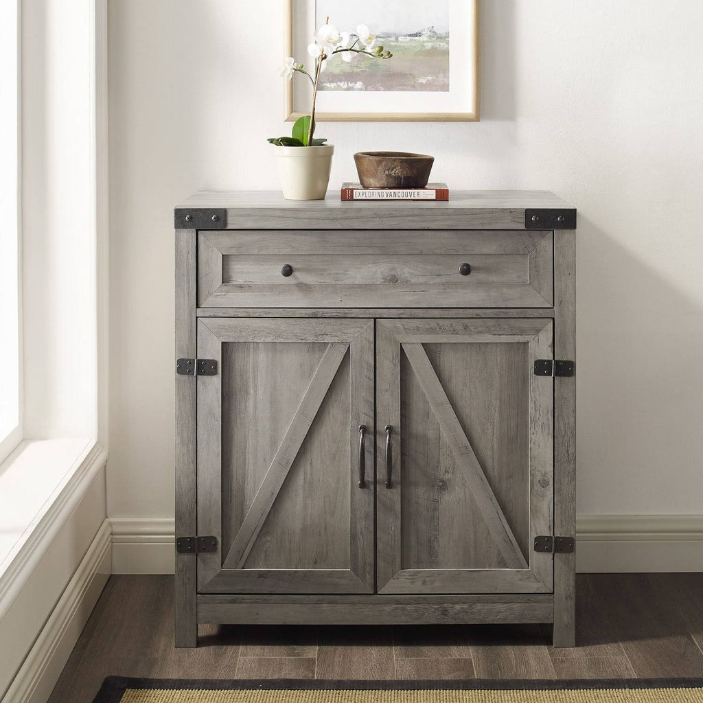 Grey Wash Accent Cabinet B788100