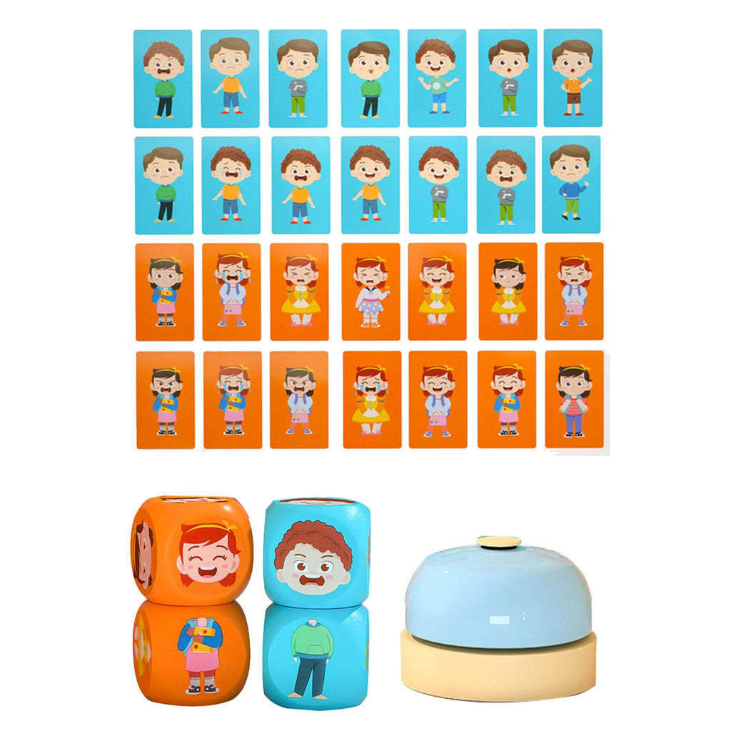 Face Changing Cube Building Blocks Wooden Montessori Toy K126246