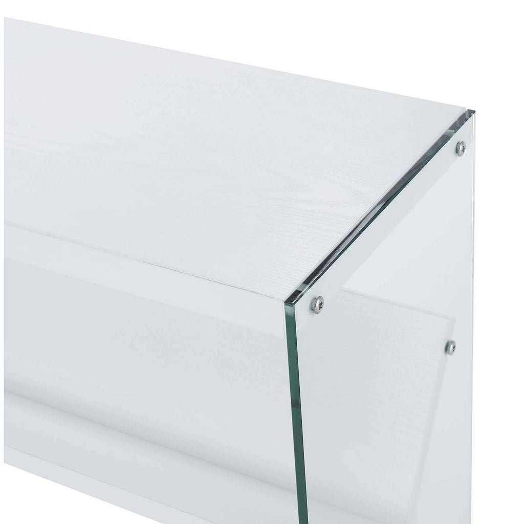 White Soho Bookcase U10063