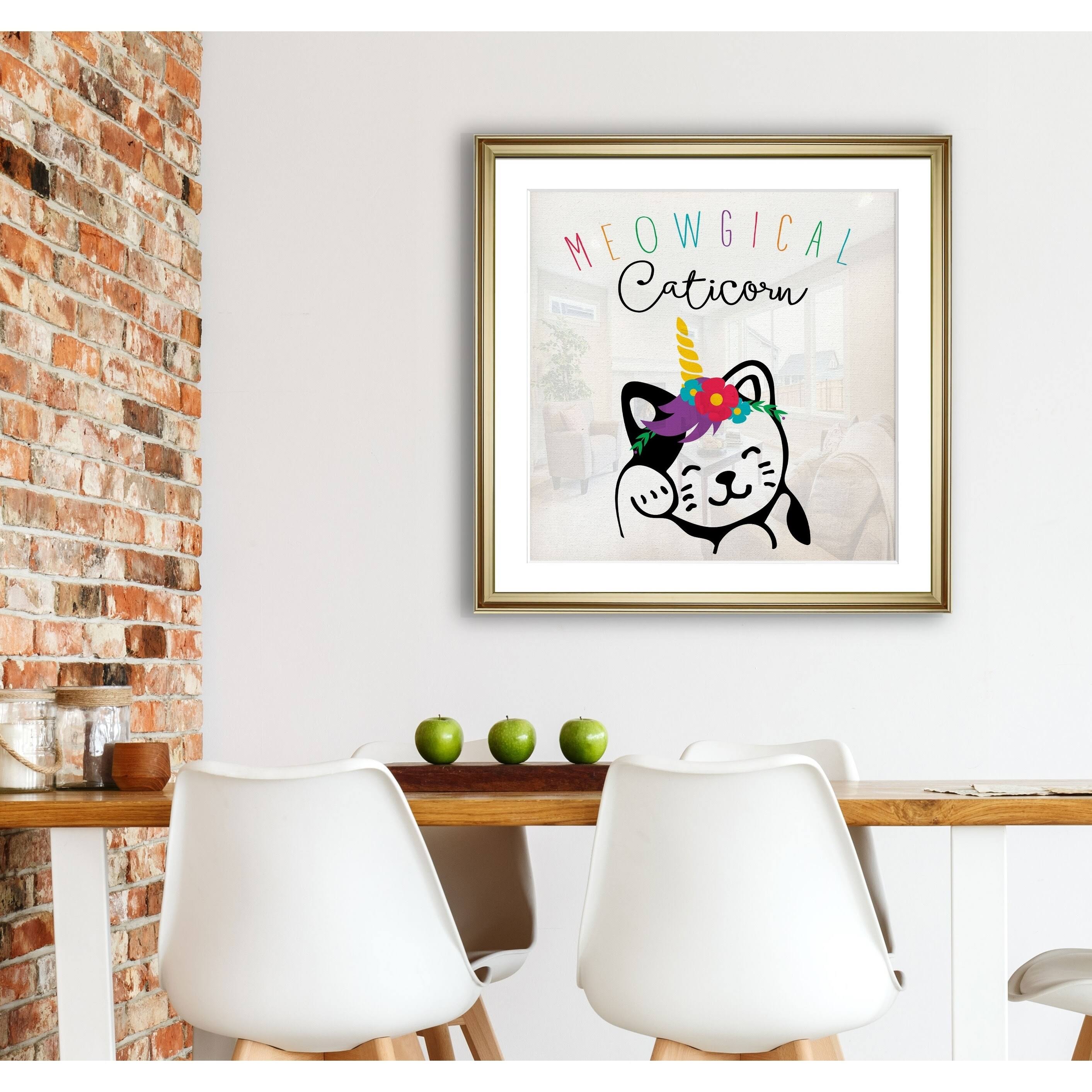 Framed Giclee Print 28x28 V906056