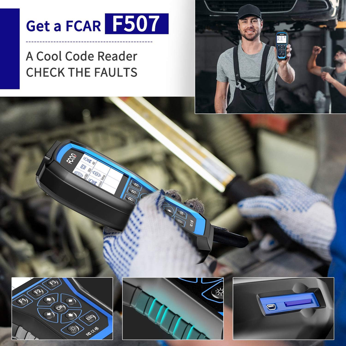 Heavy Duty Truck Scanner with ABS & Transmission Actuation Test Z934820