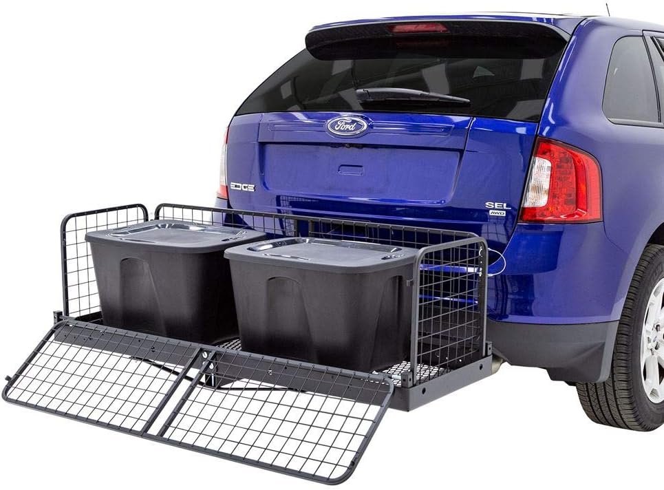 Steel Cargo Carrier with Folding Sides Q96466