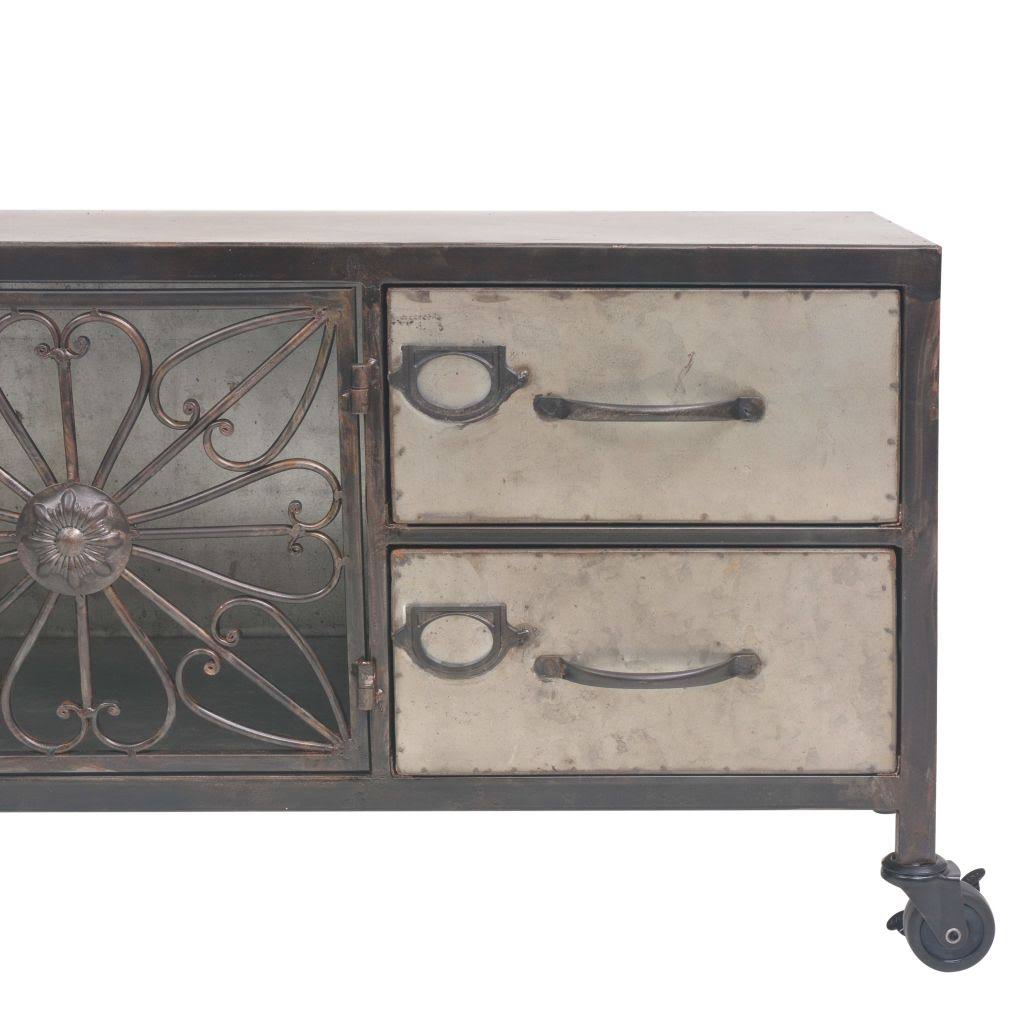 Black TV Cabinet K1702