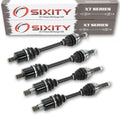Front Rear Left Right Axles for Polaris 800 Ranger RZR 4X4 Y988