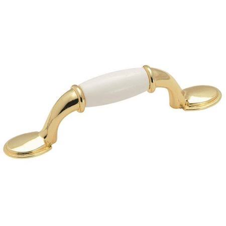 Cabinet Pull Polished Brass R134