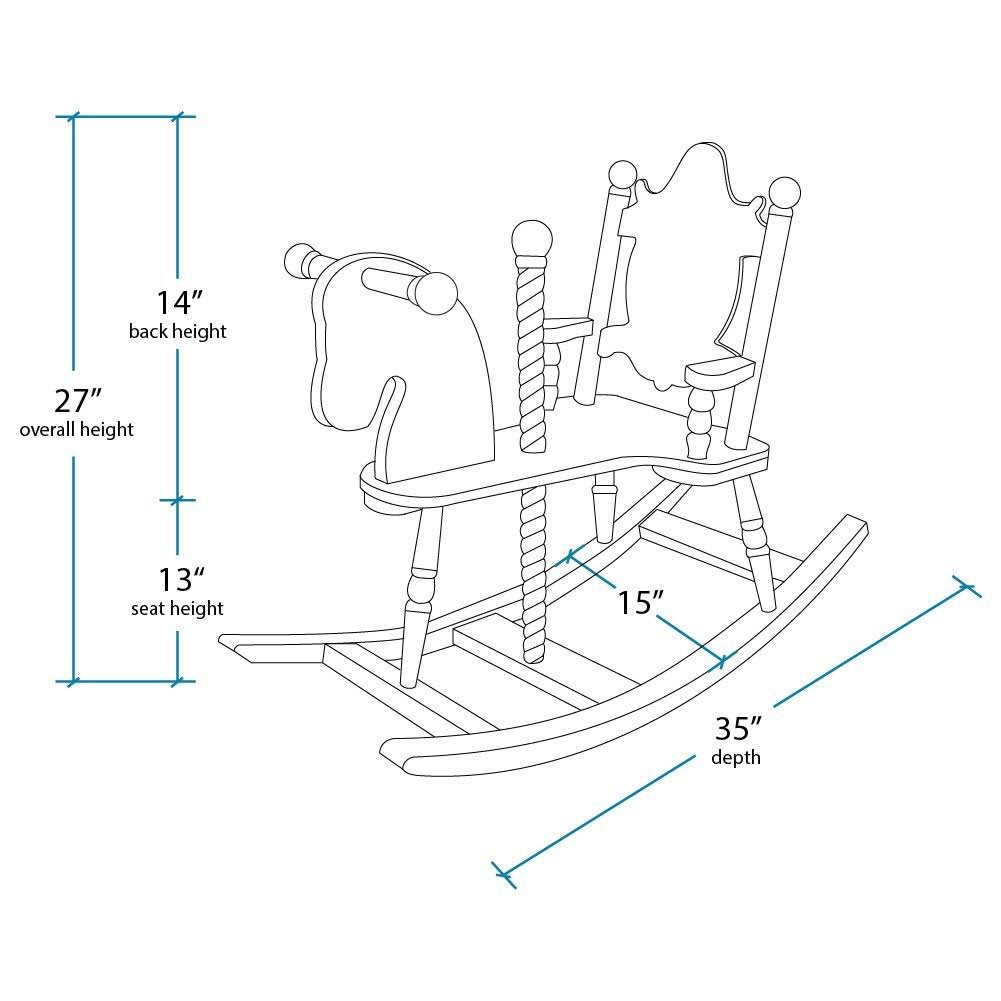 Carousel Rocking Horse R358045