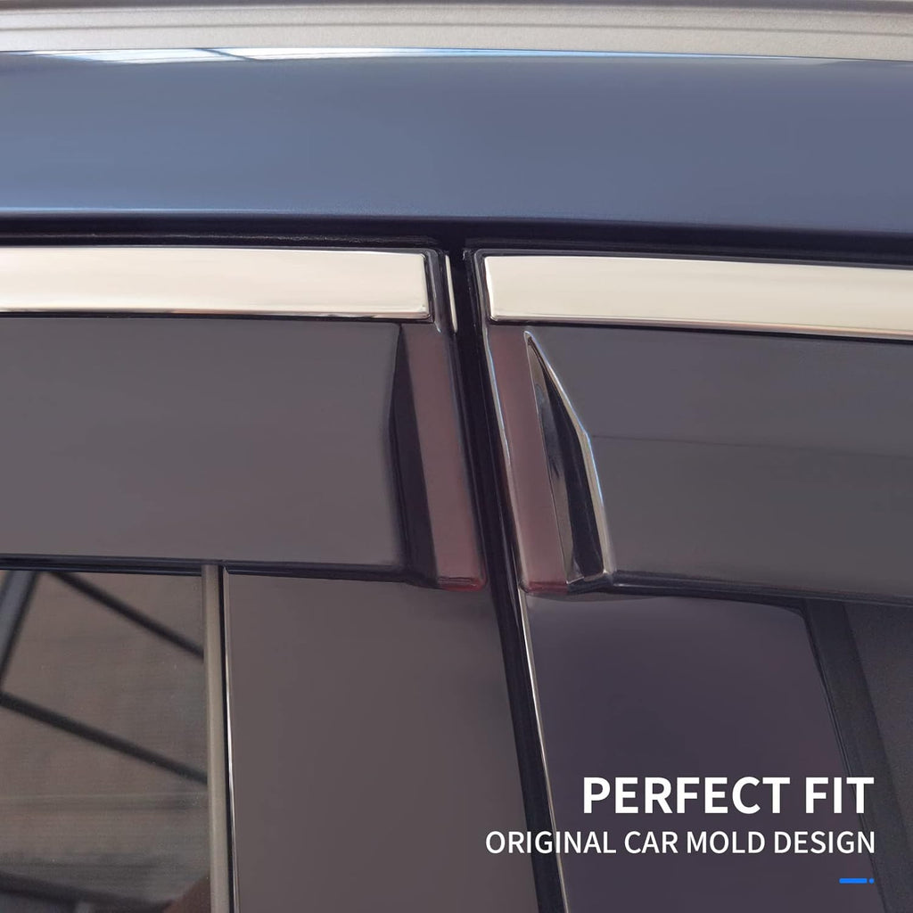 Fit 2020-2022 Ford Escape Tape-on Side Window Deflector, Pack of 2 V86294