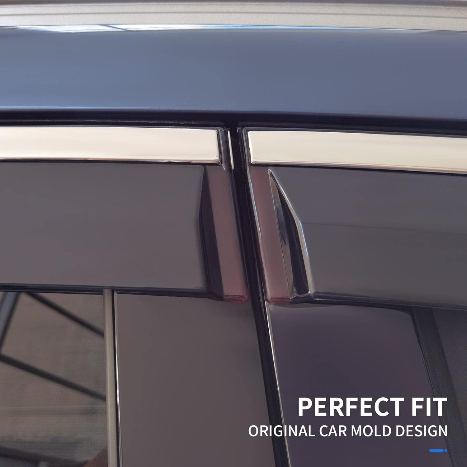 Fit 2020-2022 Ford Escape Tape-on Side Window Deflector, Pack of 2 V86294
