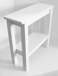 Narrow White Side Table B80614