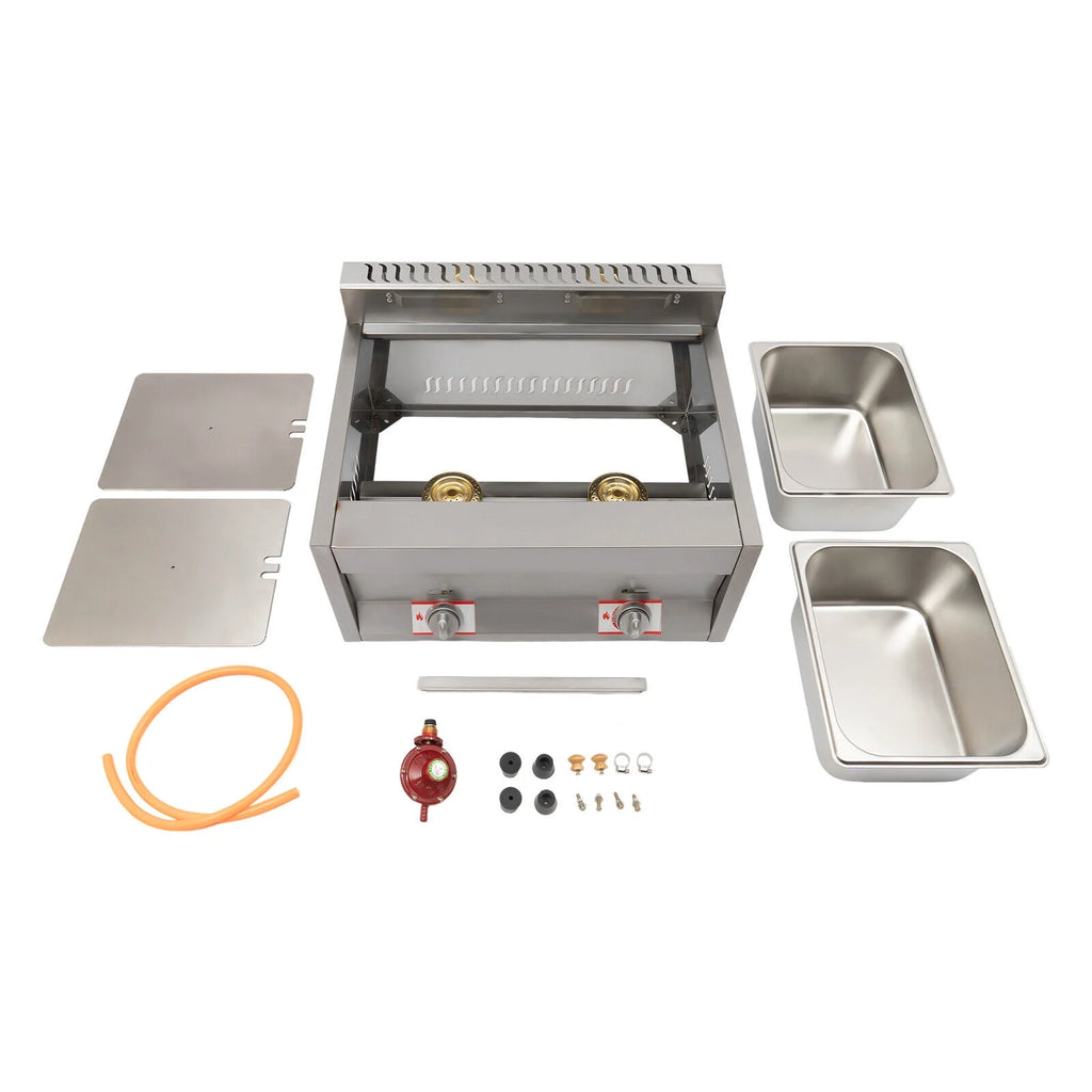 12L Propane Gas Food Warmer Deep Steam Table O661716