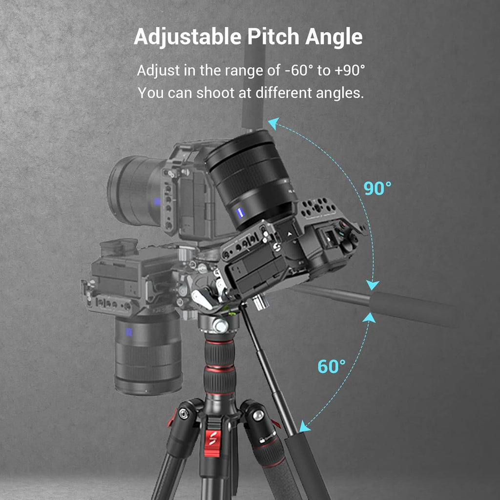 Video Head with Quick Release Plate for Compact Video Cameras and Tripod H97457