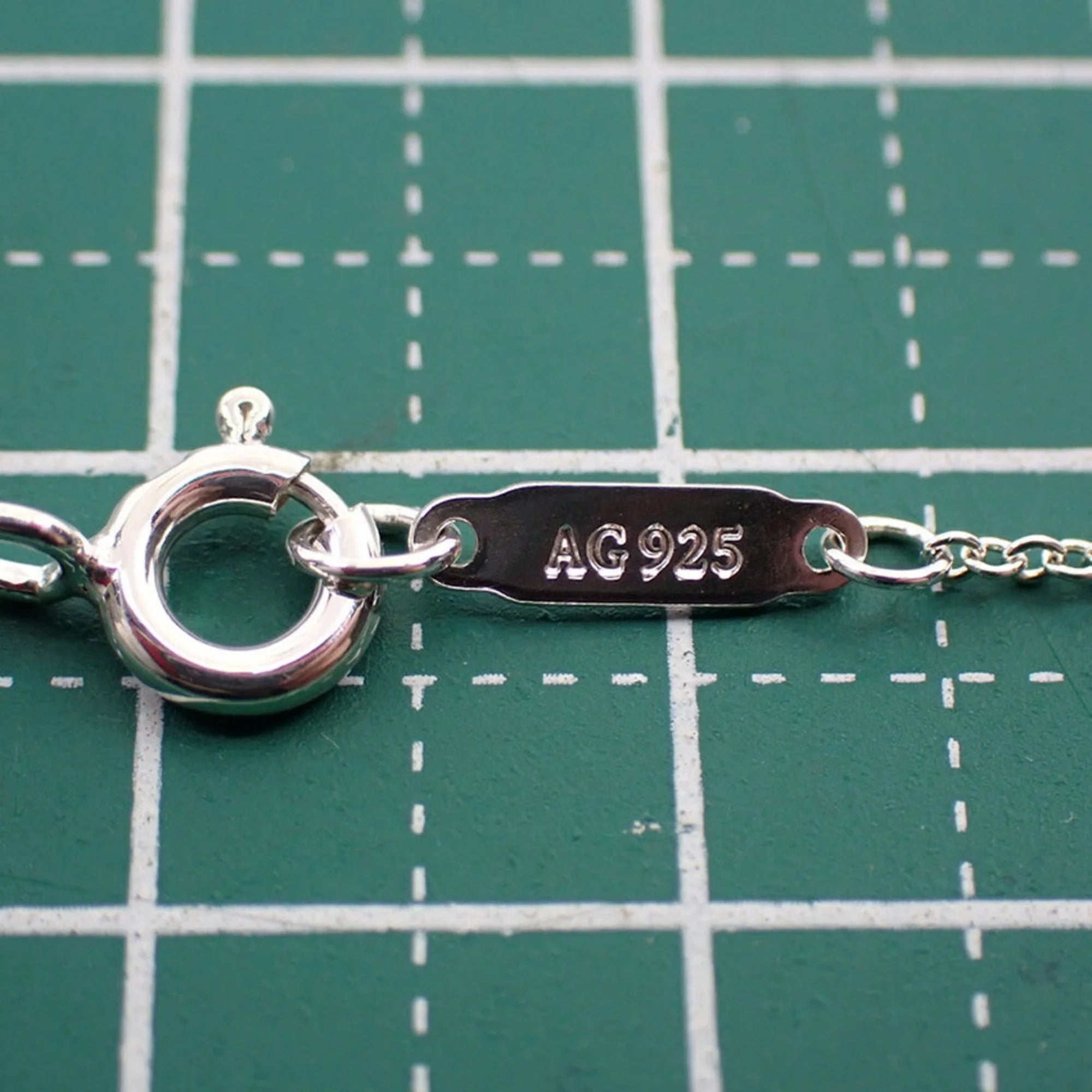 925 Silver Bar Pendant Necklace R848263