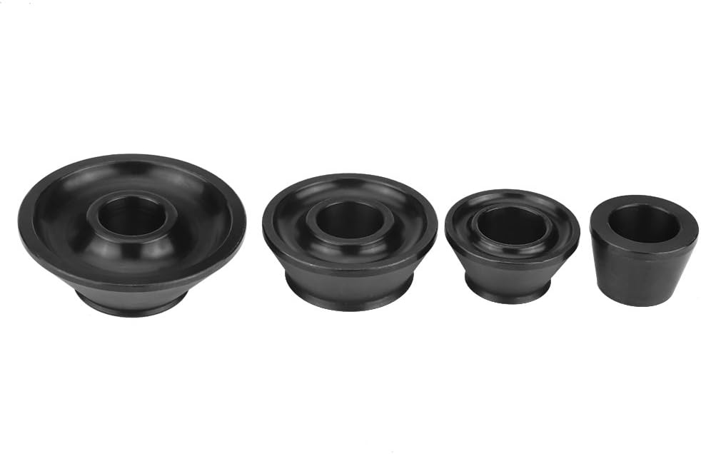Wheel Balancer Cone Set, 4 Pieces Carbon Steel, 1.77-5.39 Inches V8024