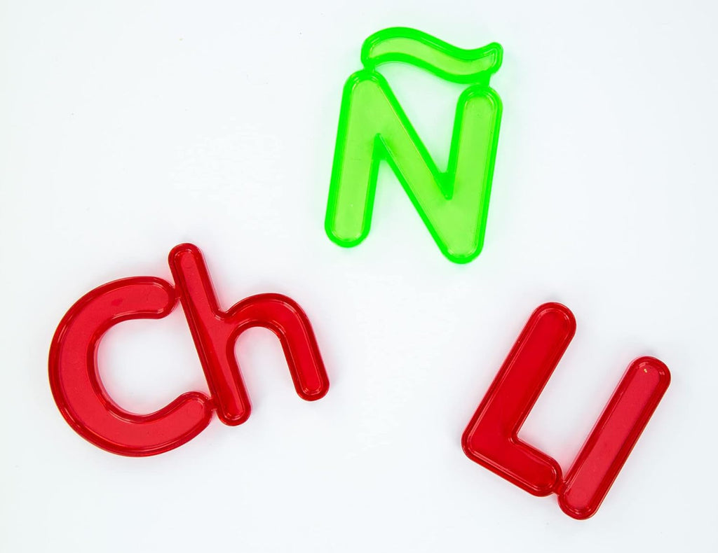 Translucent Acrylic Upper Case Letters in Assorted Colors J946