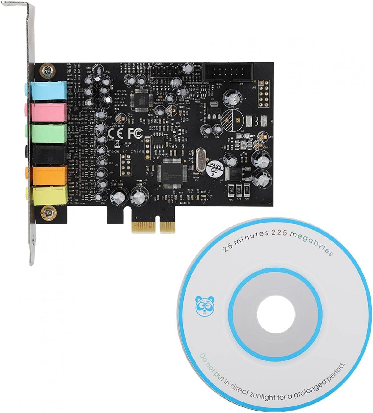 Black PCI-E 7.1 Sound Card G213