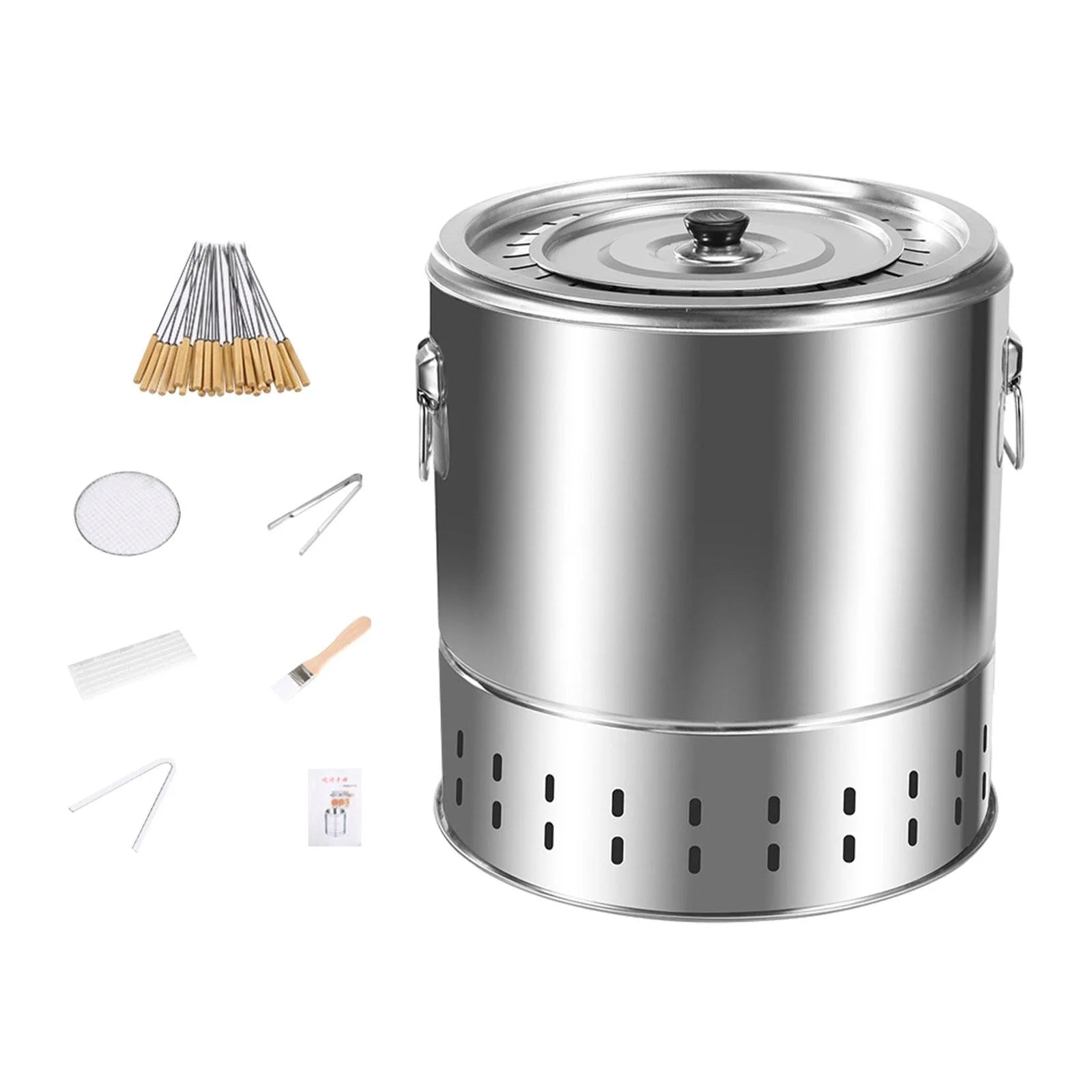 Smokeless Stainless Steel Barbecue Grill G325