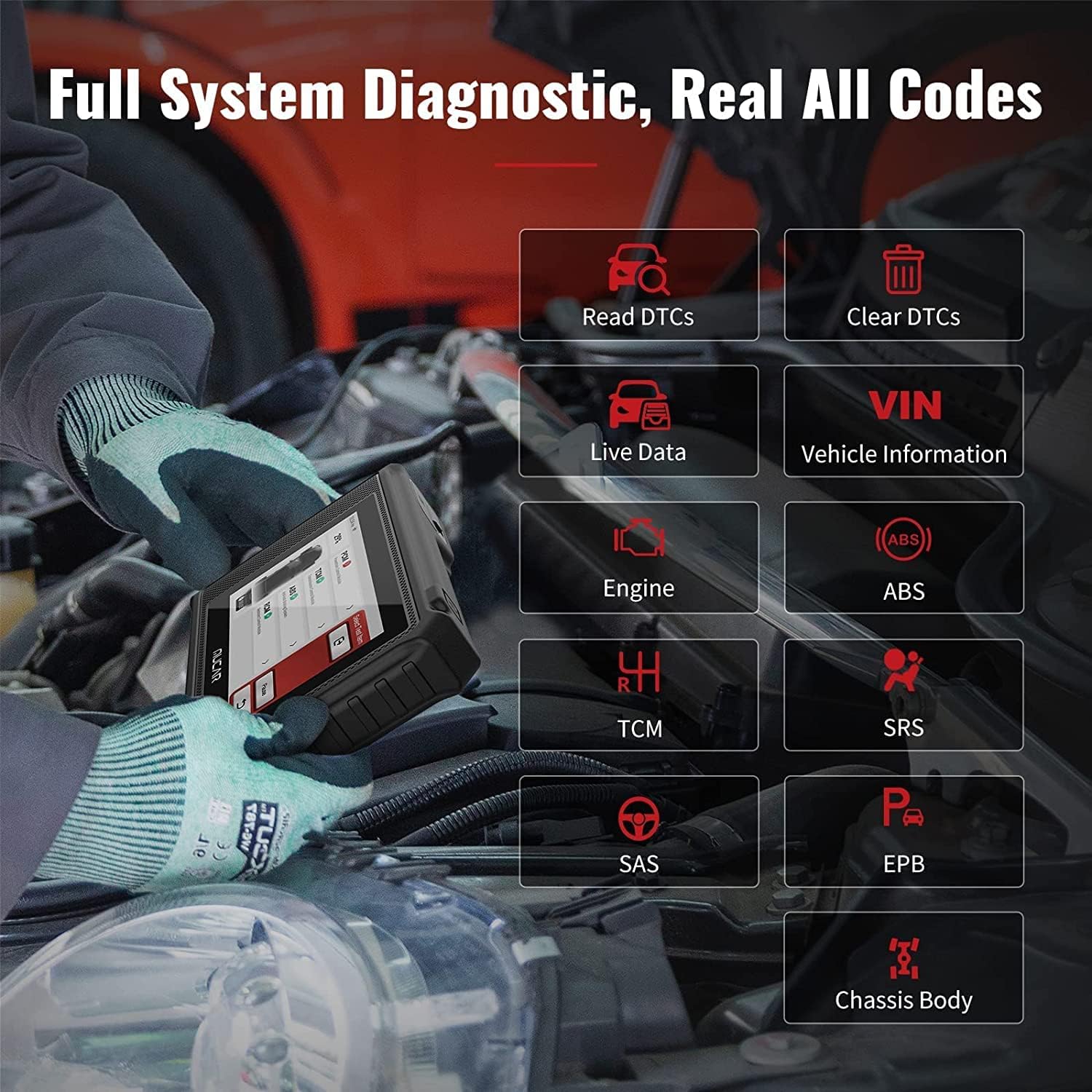 Bidirectional Scan Tool with 28 Resets Z54207