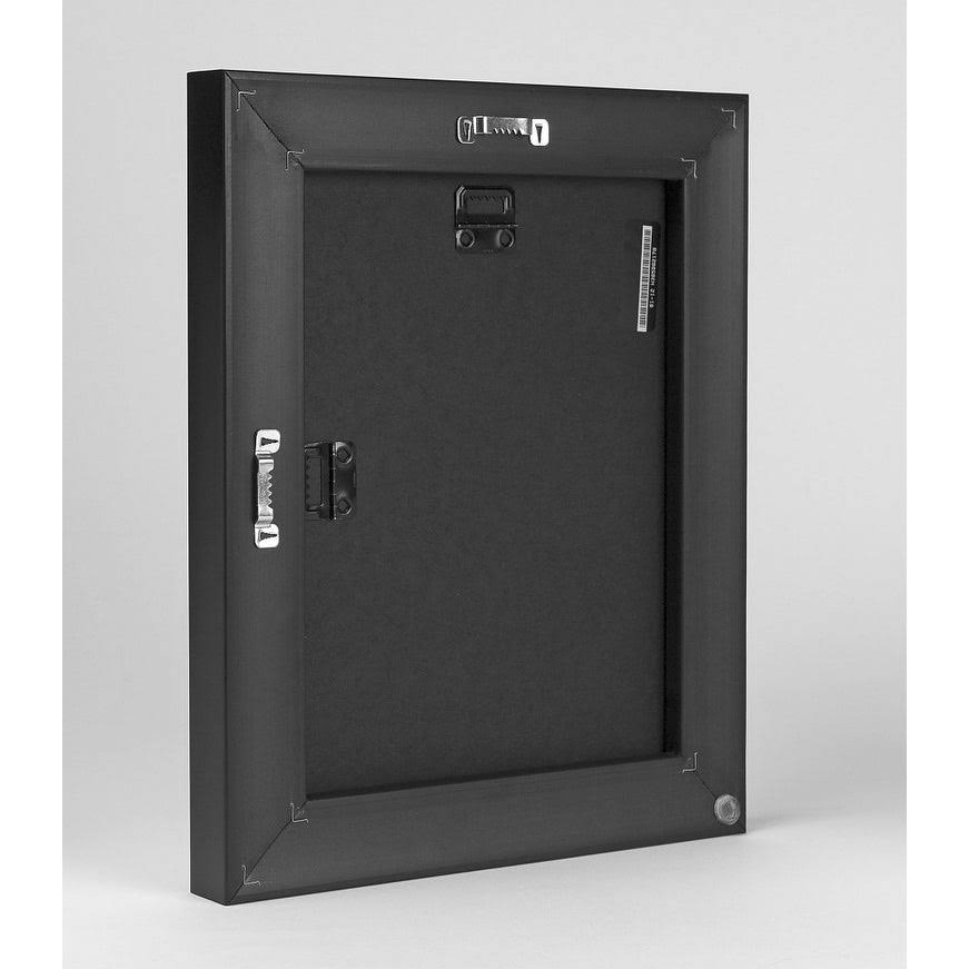 Brown Wood II Black Float Frame Canvas Art - 24 x 24 C13706