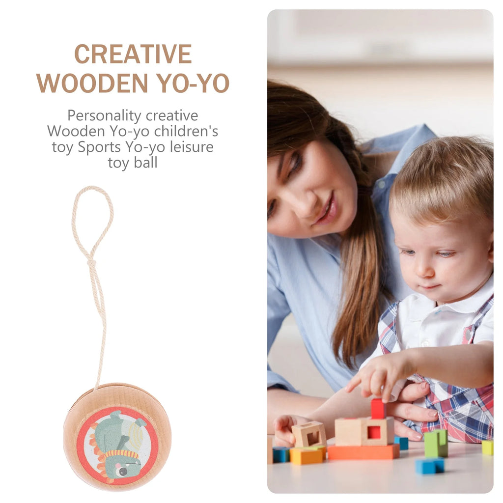 Wooden Yo-Yo Toy S9335