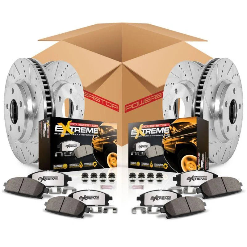 Front & Rear Z36 Truck and Tow Brake Kit F1210