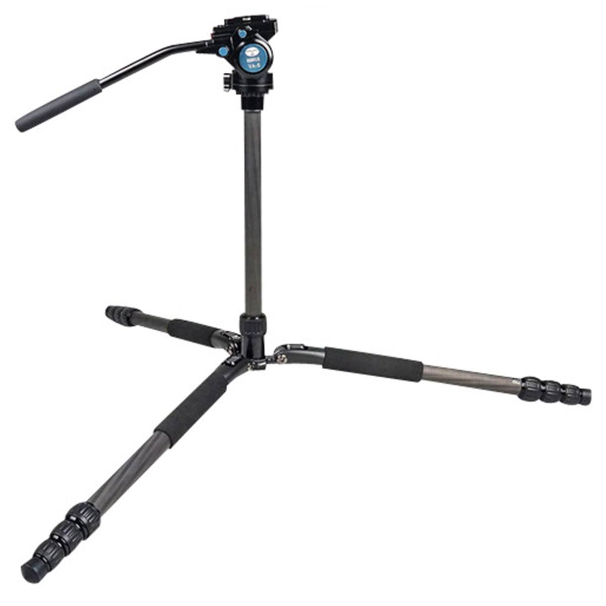 Carbon Fiber Tripod with Fluid Video Head, 13 lb Capacity T73519