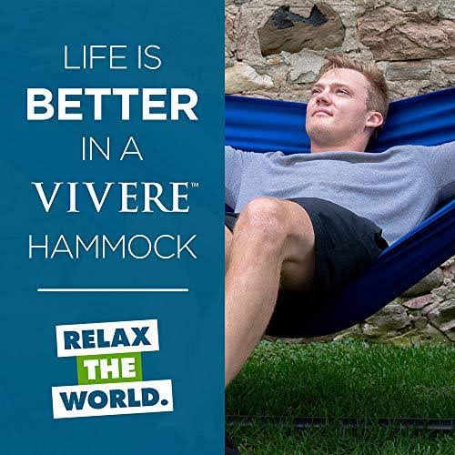Royal Blue Polyester Hammock with Stand Q62954