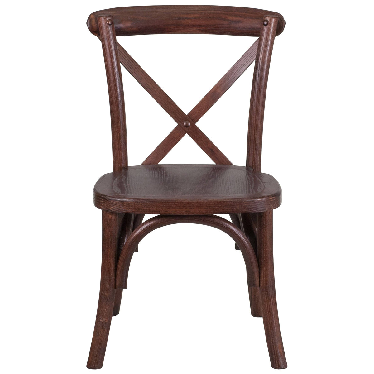 Mahogany Wood Cross Back Chair L665422