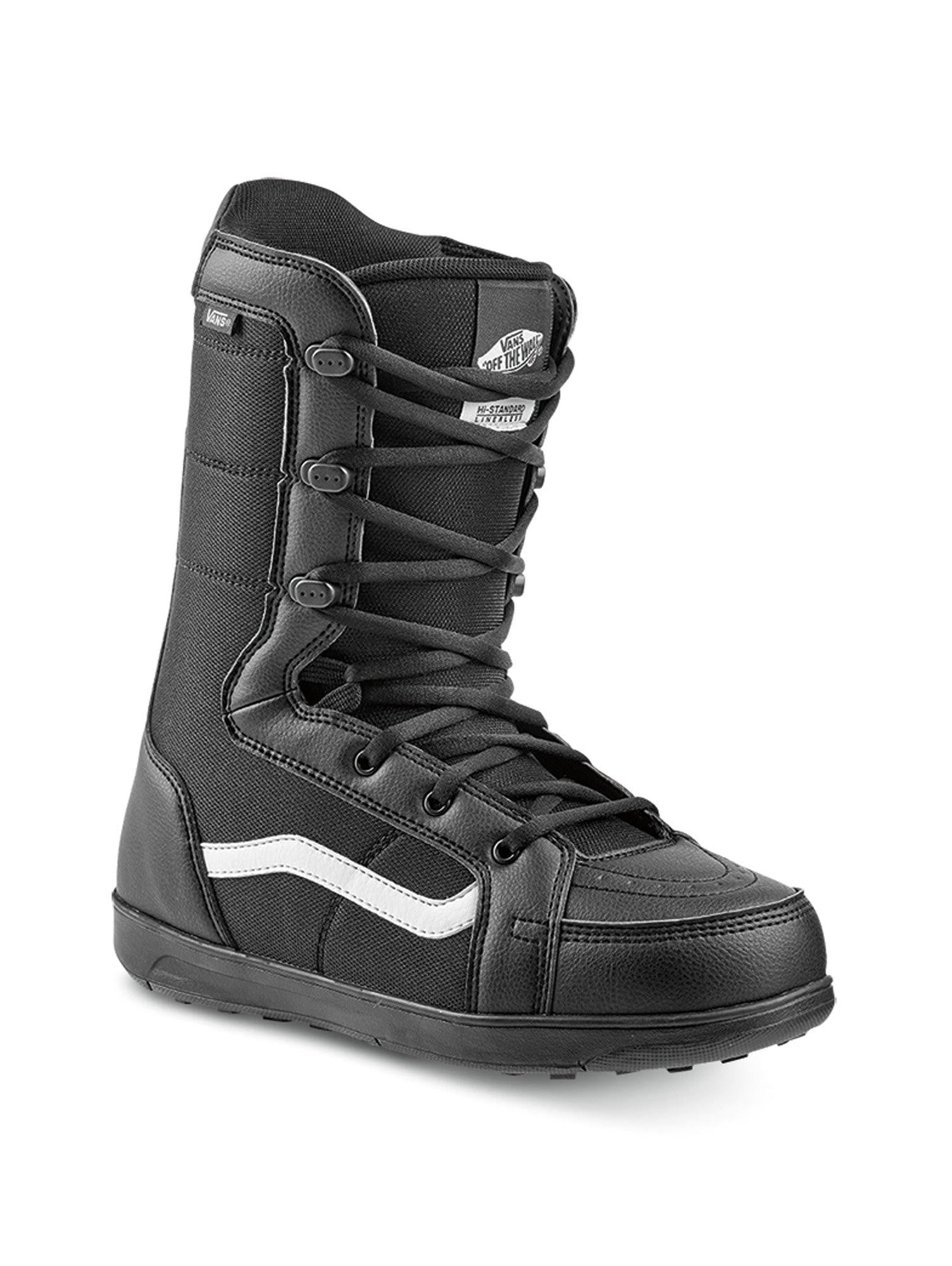 Hi-Standard Linerless Black White Shoes F4083