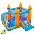5-in-1 Inflatable Bounce Castle with Ocean Balls & 735W Blower L837899