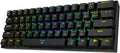 White 61 Keys Compact Mechanical Keyboard with Brown Switch, Pack of 2 L888