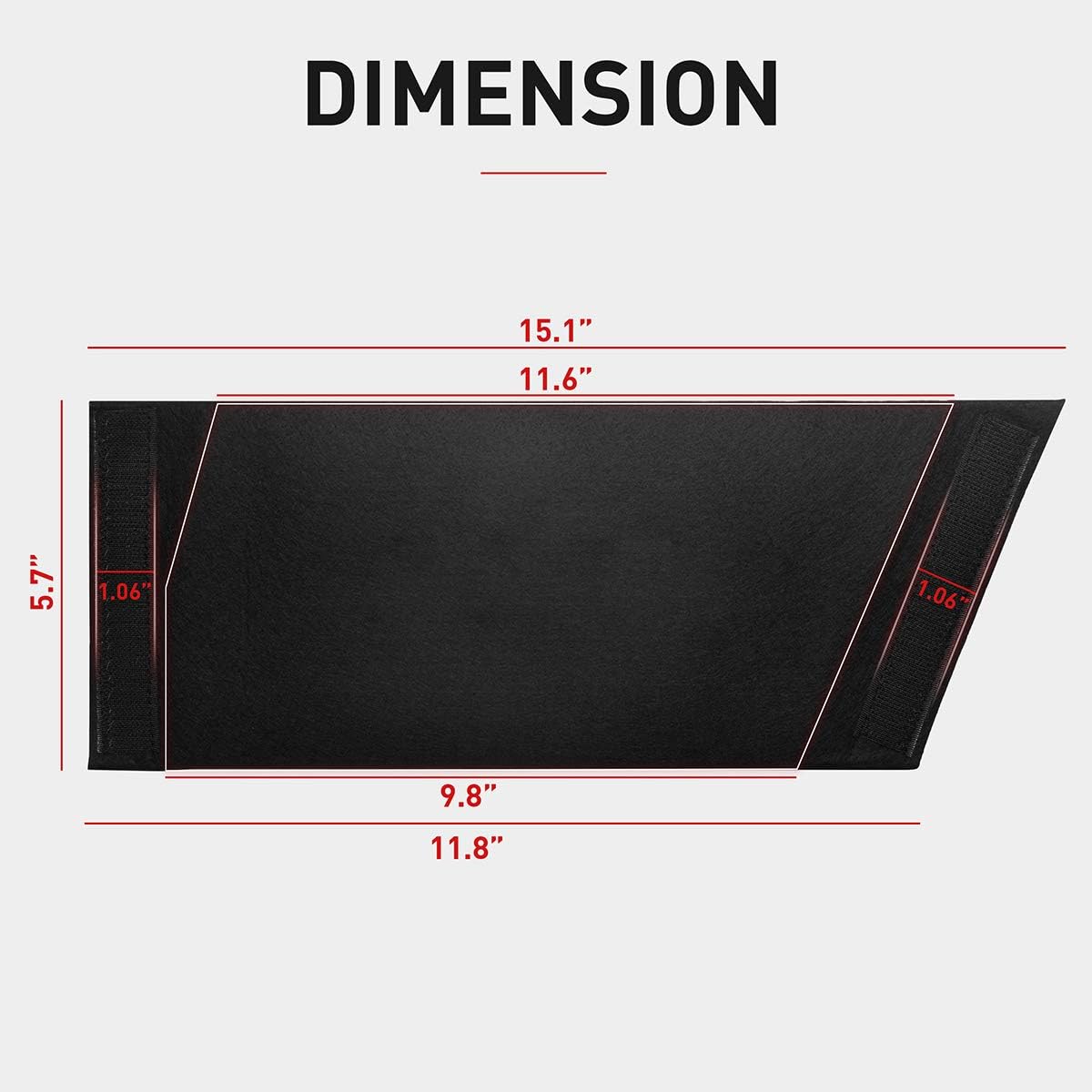 Trunk Side Divider Board Pack of 2 W674