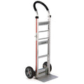 Folding 2-Wheel Hand Truck with Straight Back Frame, U-Loop Handle, 8 in. Rubber Wheels, 500 lb. Capacity U249