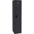 Black Welded Storage Locker T5940