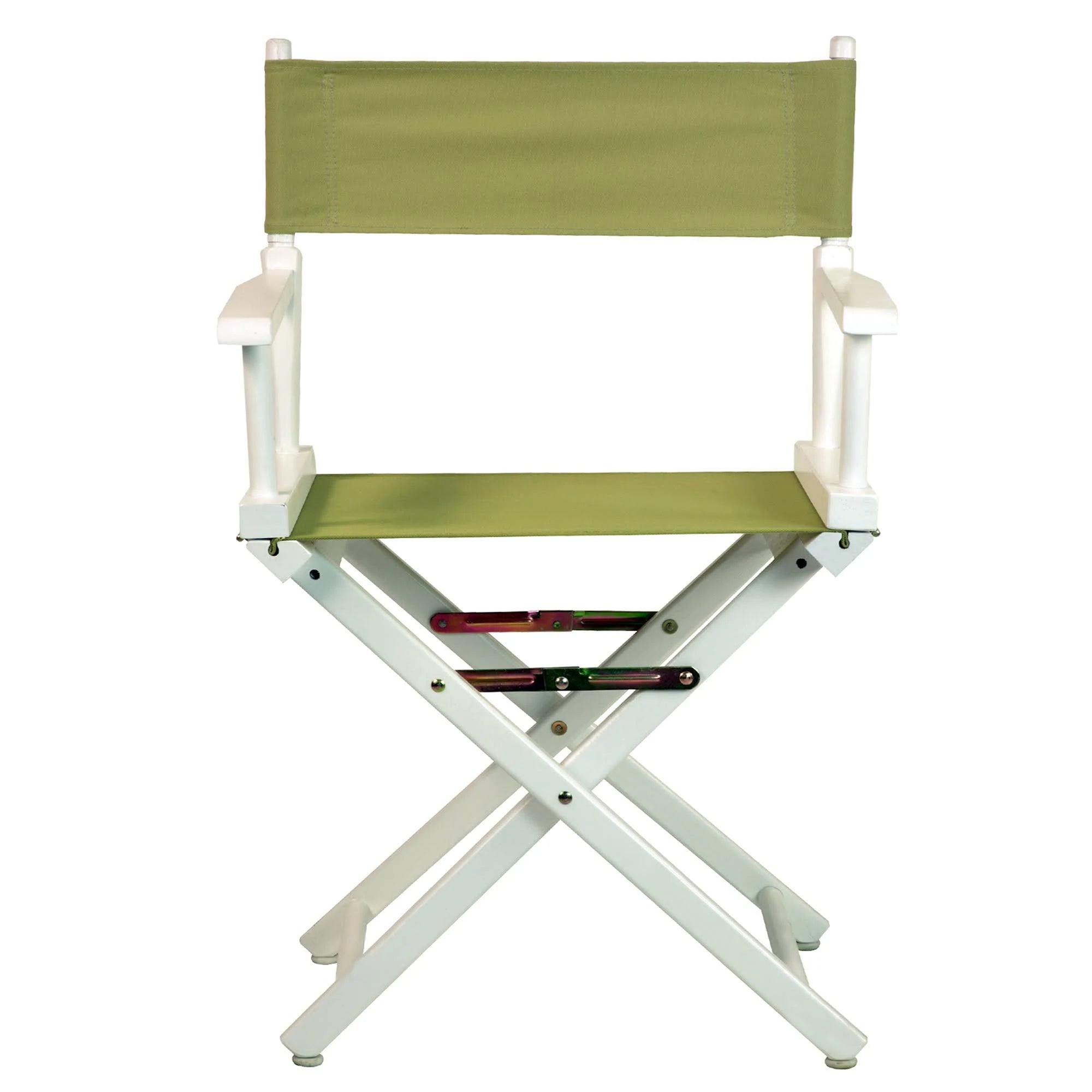 White Frame Olive Canvas Director's Chair N840779
