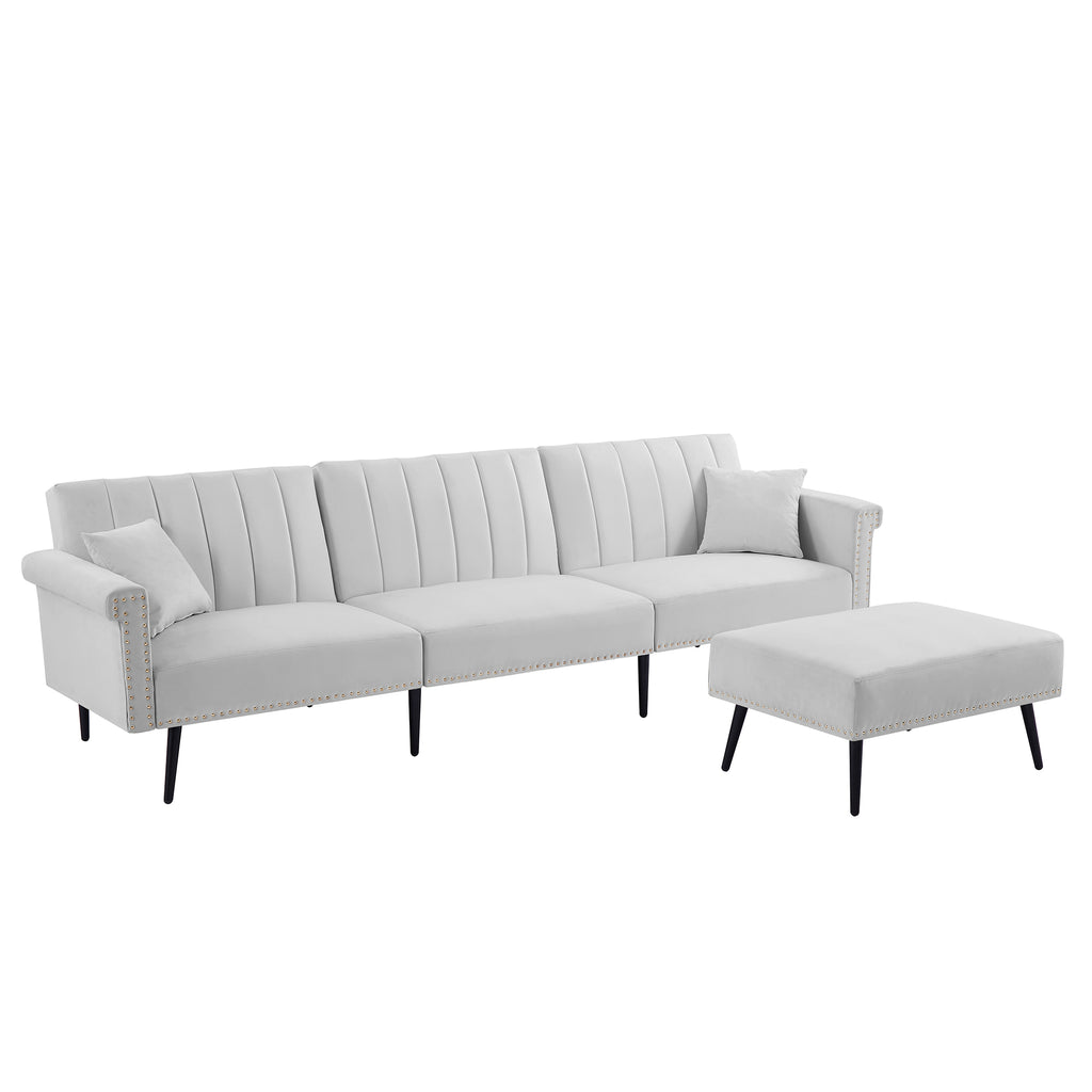 Grey Sectional Sofa Bed Z378