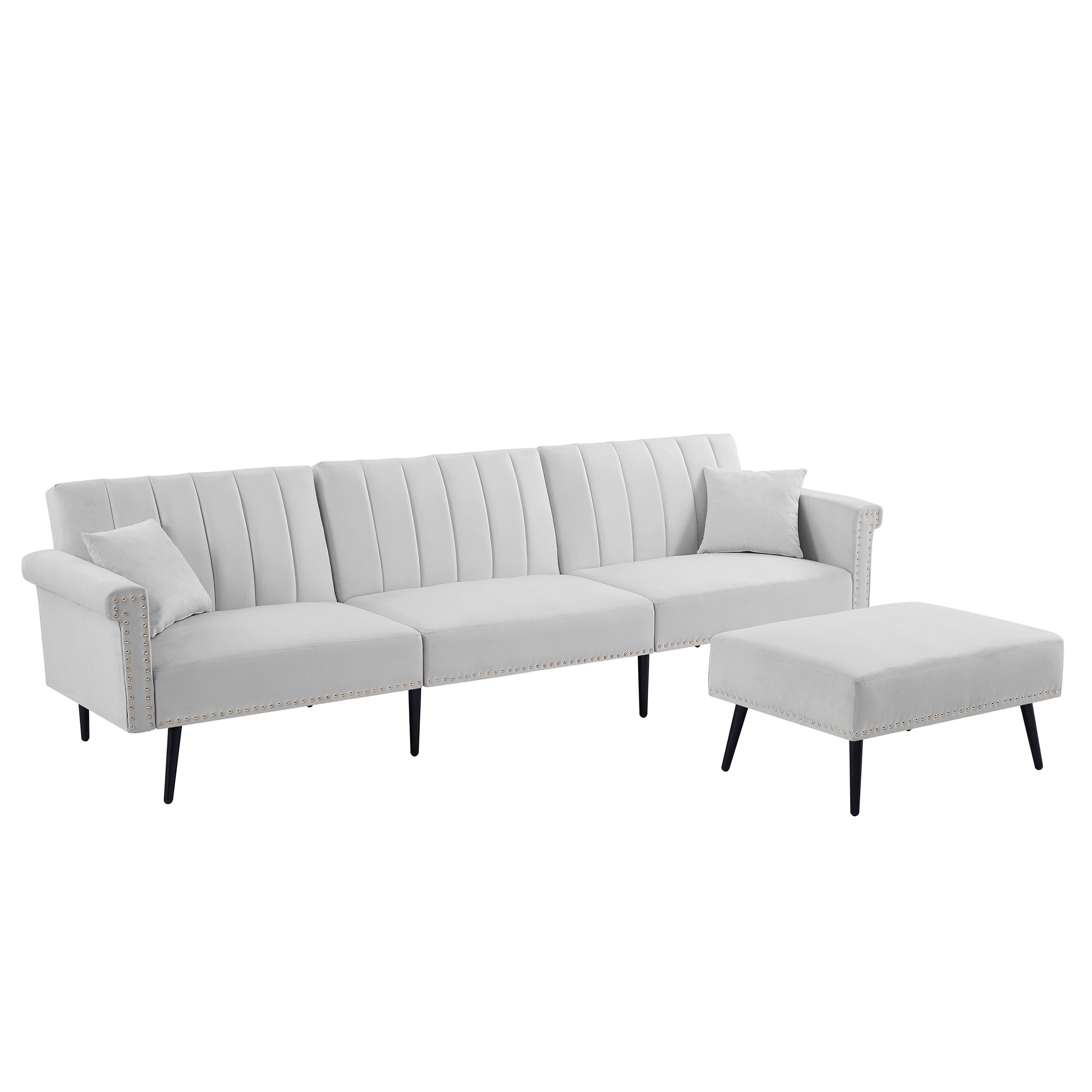 Grey Sectional Sofa Bed Z378