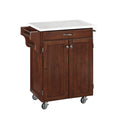 Rustic Cherry Finish Cuisine Cart S90232
