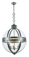 Satin Nickel 6 Light Chandelier R36802