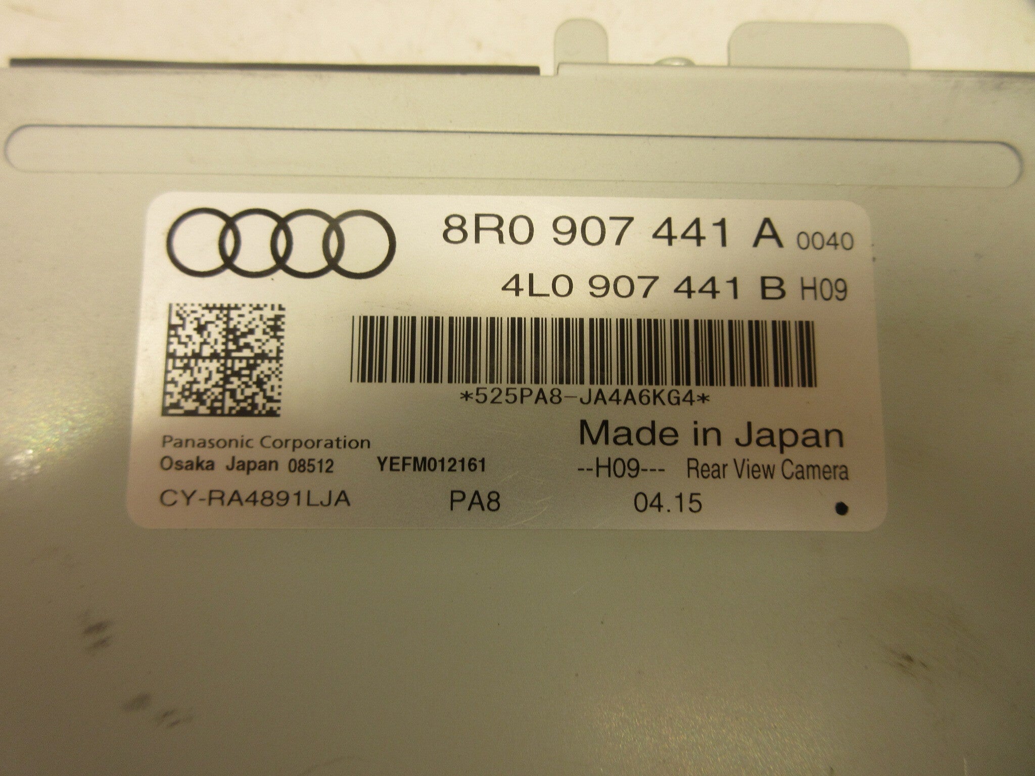 Rear View Camera Driver Assist Control Module Q706