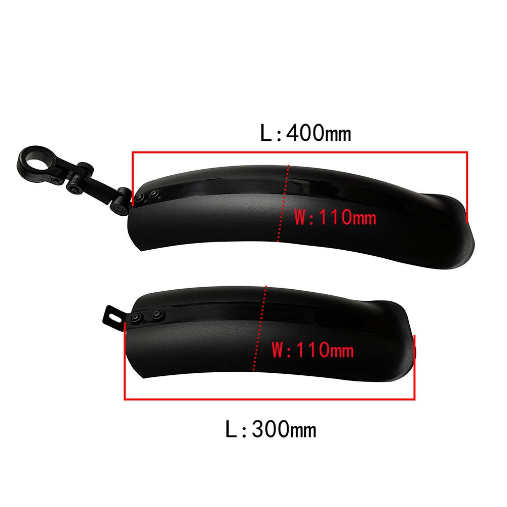 26inch Fat Tire Bike Front Rear Mud Guard Fenders R789