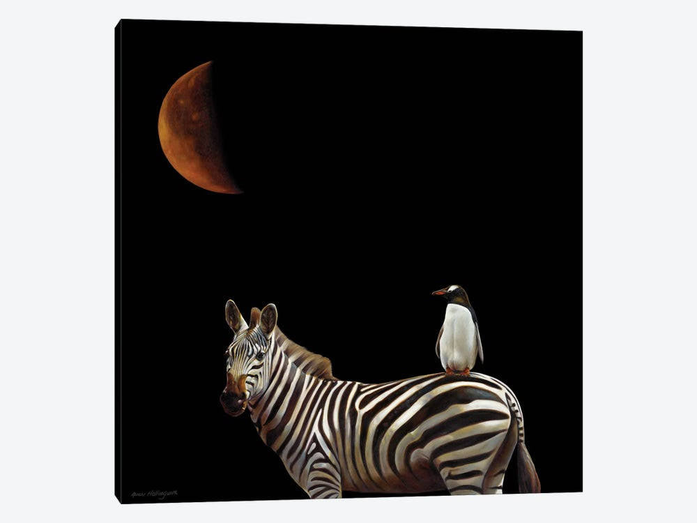 Canvas Art Picture - Pilgrimage - Zebras Art P502