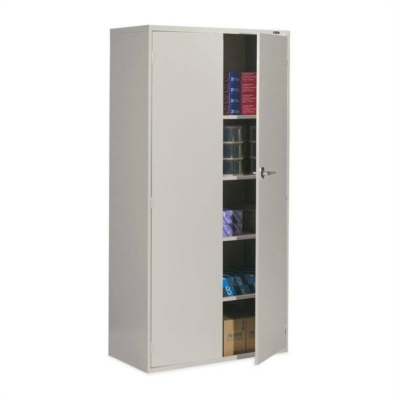 72 inch Vertical Metal Storage Cabinet Light Grey F51381