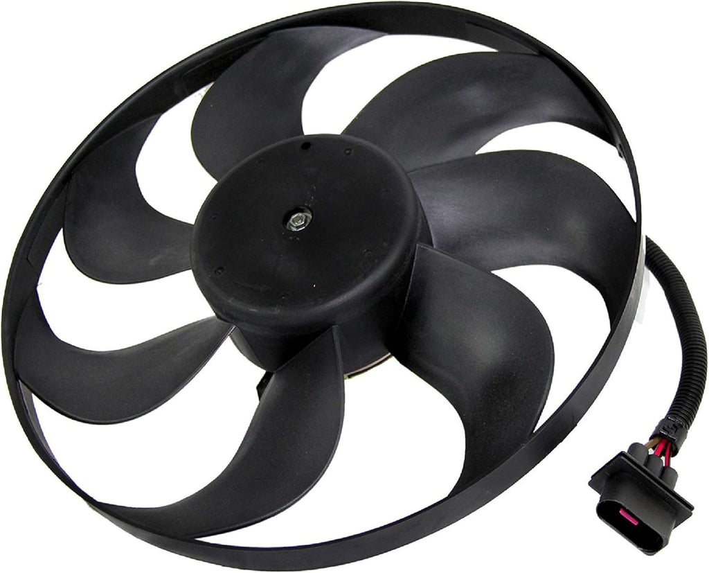 Left Driver Side Radiator Cooling Fan for Volkswagen Beetle, Pack of 2 K4763