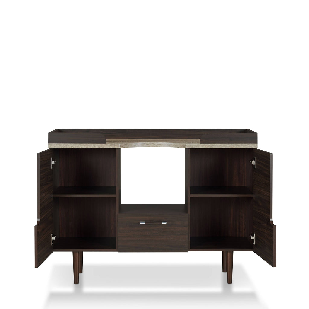 Mid-Century Modern Wenge Buffet Server, Brown J903