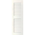 White Louvered Shutters Pair Y443