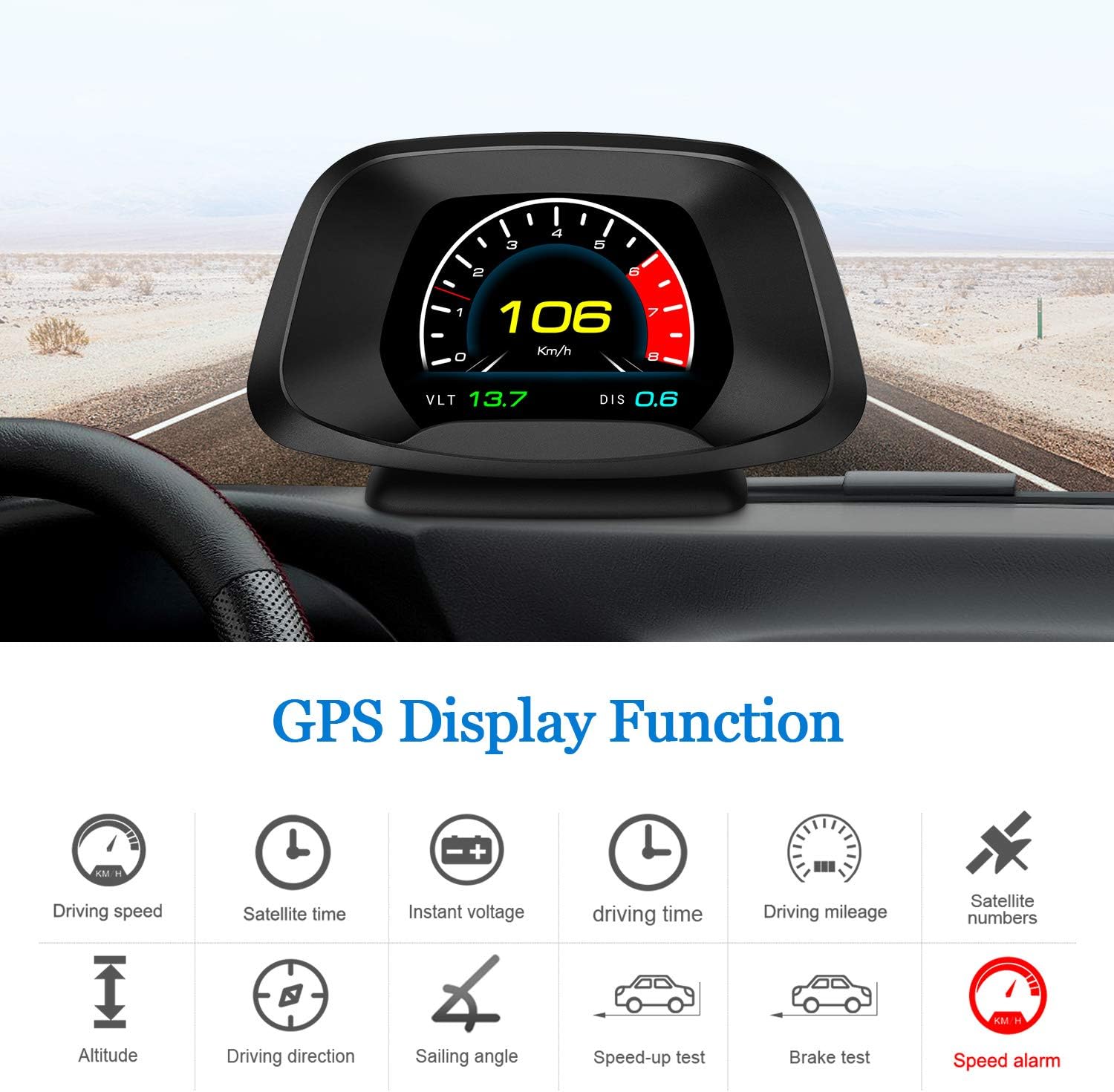 Pack of 2 Car HUD Head Up Display X1158