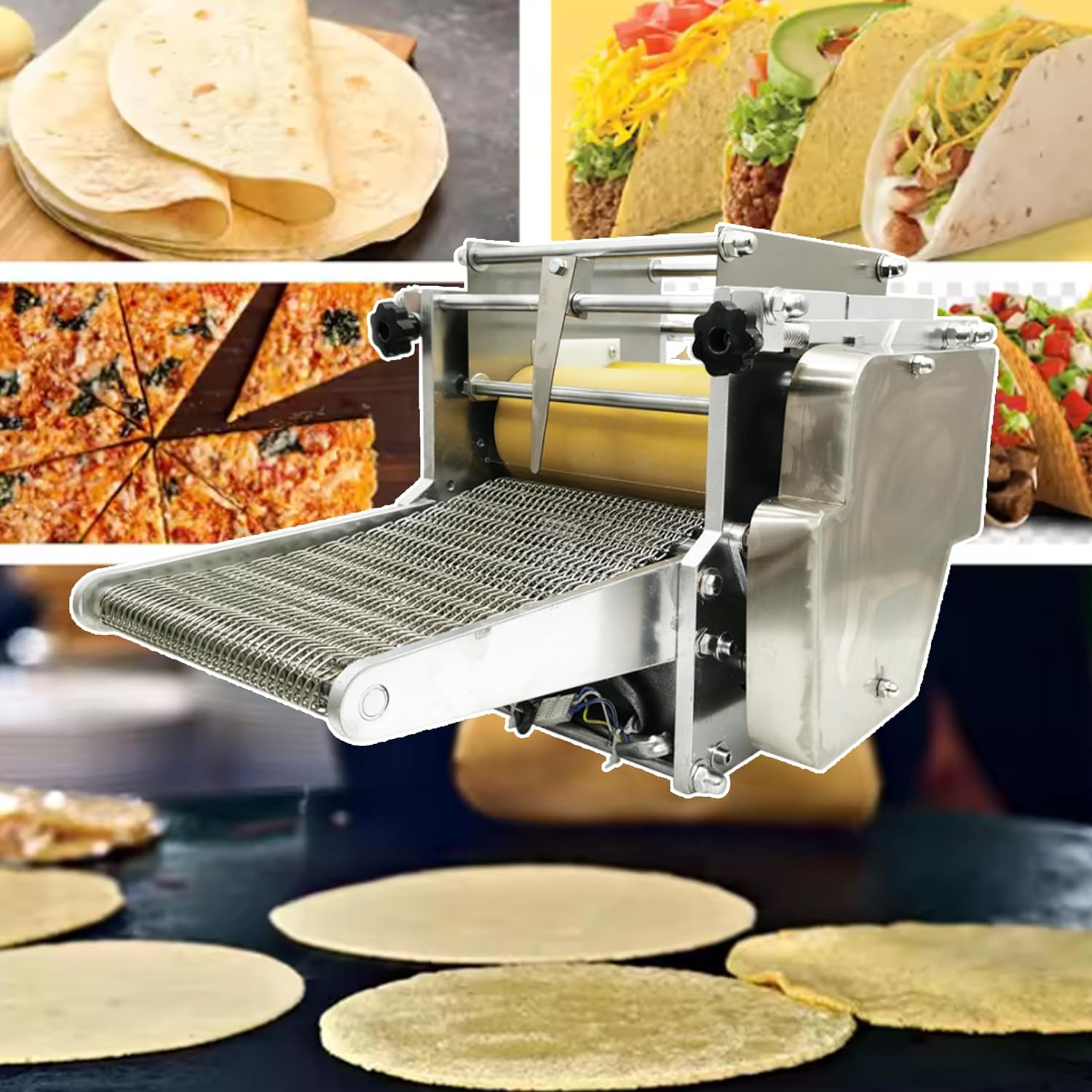 5.9" Commercial Electric Tortilla Maker Machine E49862