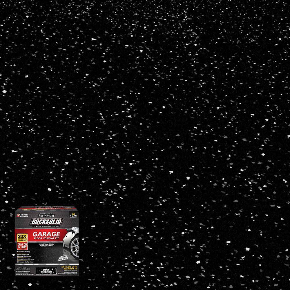 90 oz Black Polycuramine Garage Floor Kit (2 Pack) B763433