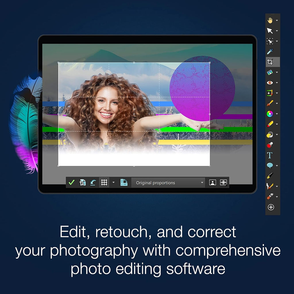 Photo Editing & Graphic Design Software with Creative Bundle [PC Disc] T695